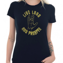 live long and prosper shirt